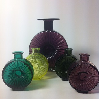 Helena Tynell - Sun bottles - Art Glass