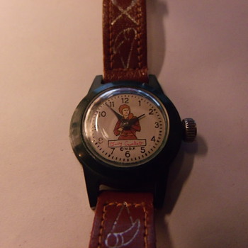 1955 WDP US Time Davy Crockett Wrist Watch - Wristwatches