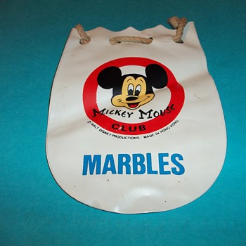 MICKEY MOUSE CLUB MARBLE BAG