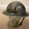 British WW11 Firemans helmet.