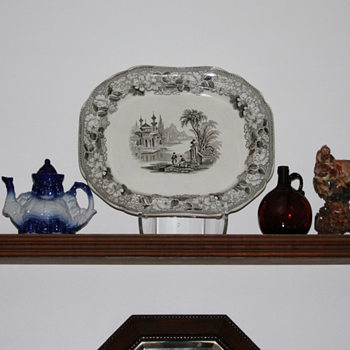~~~Old 1850's China Plater~~~