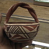 Native American Twisted Handle Pot or Bowl