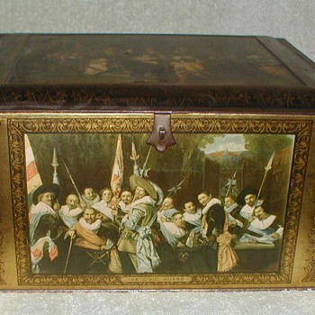 Antique Biscuit Tin - 2