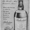1955 Ballentine Scotch Advertisement