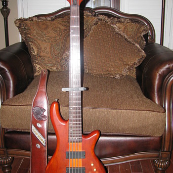 These are my three Bass Guitars.