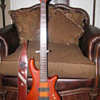 These are my three Bass Guitars.