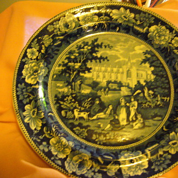 Staffordshire plate