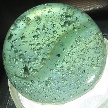 Have 33 antique glass marbles here four - Art Glass