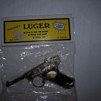 toy luger cap gun new in bag