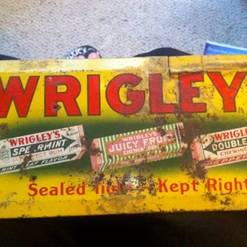 Wrigley's Gum sign... - Advertising