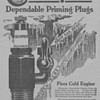 1919 Champion Spark Priming Plugs Advertisement