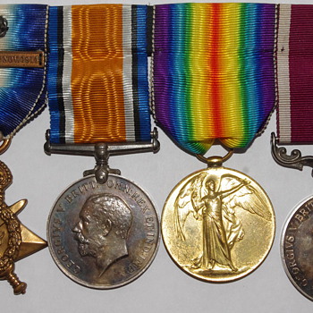 British WW1 Medal Set - Military and Wartime