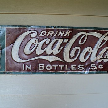 Old (restored) Coca Cola Sign by The Elwood Myers Co...how old is it?