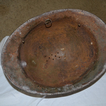 My 1st old fire helmet. Help please.