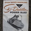 1960s Snowmobile Poster