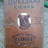 early bulldog cigar box