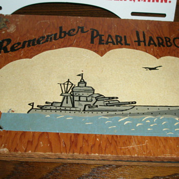 Remember Pearl Harbor Items in My Collection