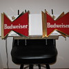 Double Budweiser BowTie Sign