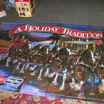 Budweiser Banner Holiday Tradition