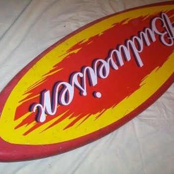 Budweiser Surfboard (more info please!)
