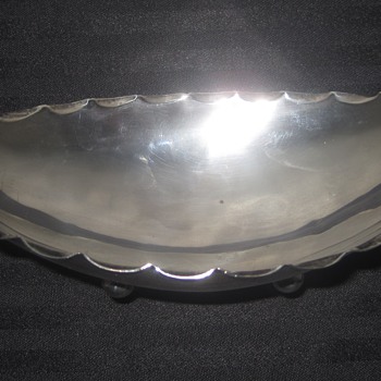 ANTIQUE Dutch Netherland Silver Bowl / Dish - Sterling Silver