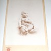 Cabinet card of chubby baby