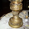 oriental brass lamp left to me by my father before he past