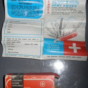 Vintage Swiss Army Knife - Tools and Hardware