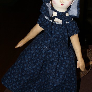 Sophie Marie, A Izannah Walker Style Doll By Christine Lefever - Dolls