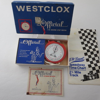 Westclox Stop Watch - Pocket Watches