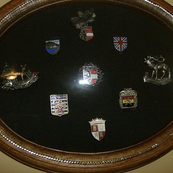 1950's German Souvenir Pins