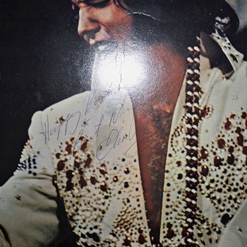 elvis autograph - Music