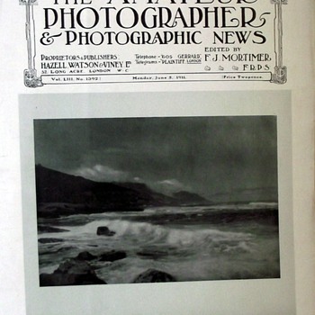 1911-the amateur photographer magazine/photographic news.