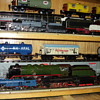 Very rare "O" guage engines and rolling stock.