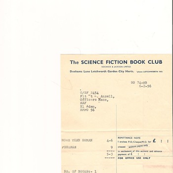 Science Fiction Book Club