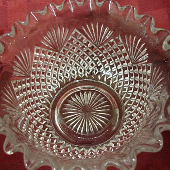 Great grandma's cut glass