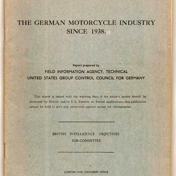 1946 British Intelligence Manual