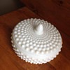 milk glass covered dish candy dish?
