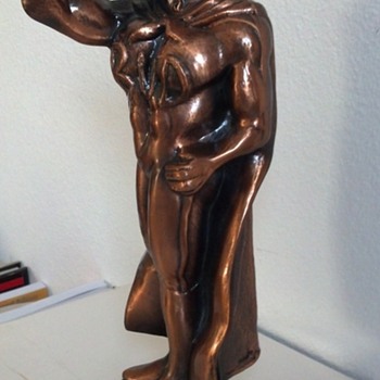 BUDWEISER "BUD MAN" BRONZE STATUE