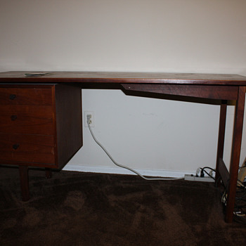 Vintage 1968 Danish Modern Desk