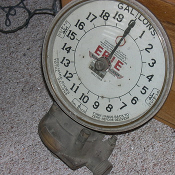 Old gas pump dial,Harley Davidson,60's chopper springer,old 315 HEMI