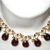 VINTAGE TOPAZ CHOKER NECKLACE