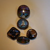 butterfly wing pendants