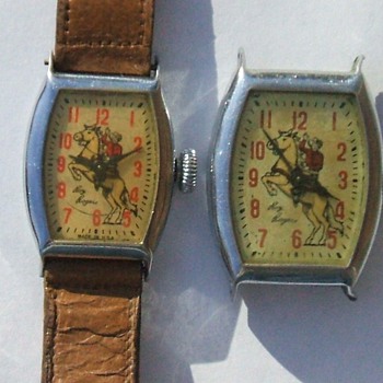 1951 and 1954 Roy Rogers Watches - Wristwatches