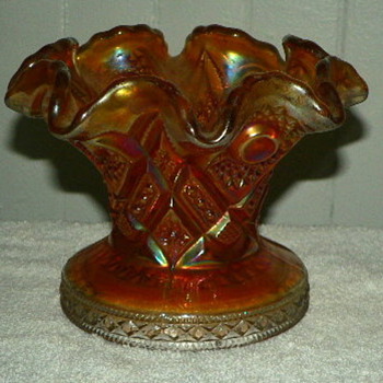 Carnival Glass Vase