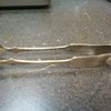 Old sugar cube utensil from Finland with Emil signature