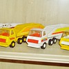 '60s Tonka Fire Truck and Dump Trucks