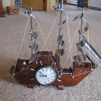 1960's Sessions-United Boat Clock - Clocks