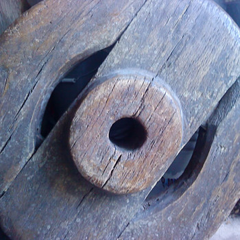 wooden wheels.