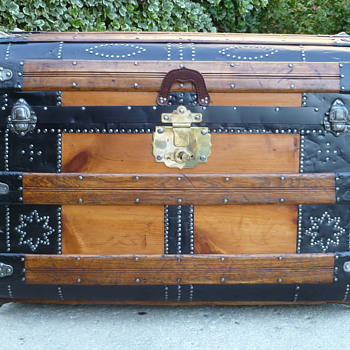 My Latest Trunk 1873 Romadka Bros. Travel Trunk - Furniture